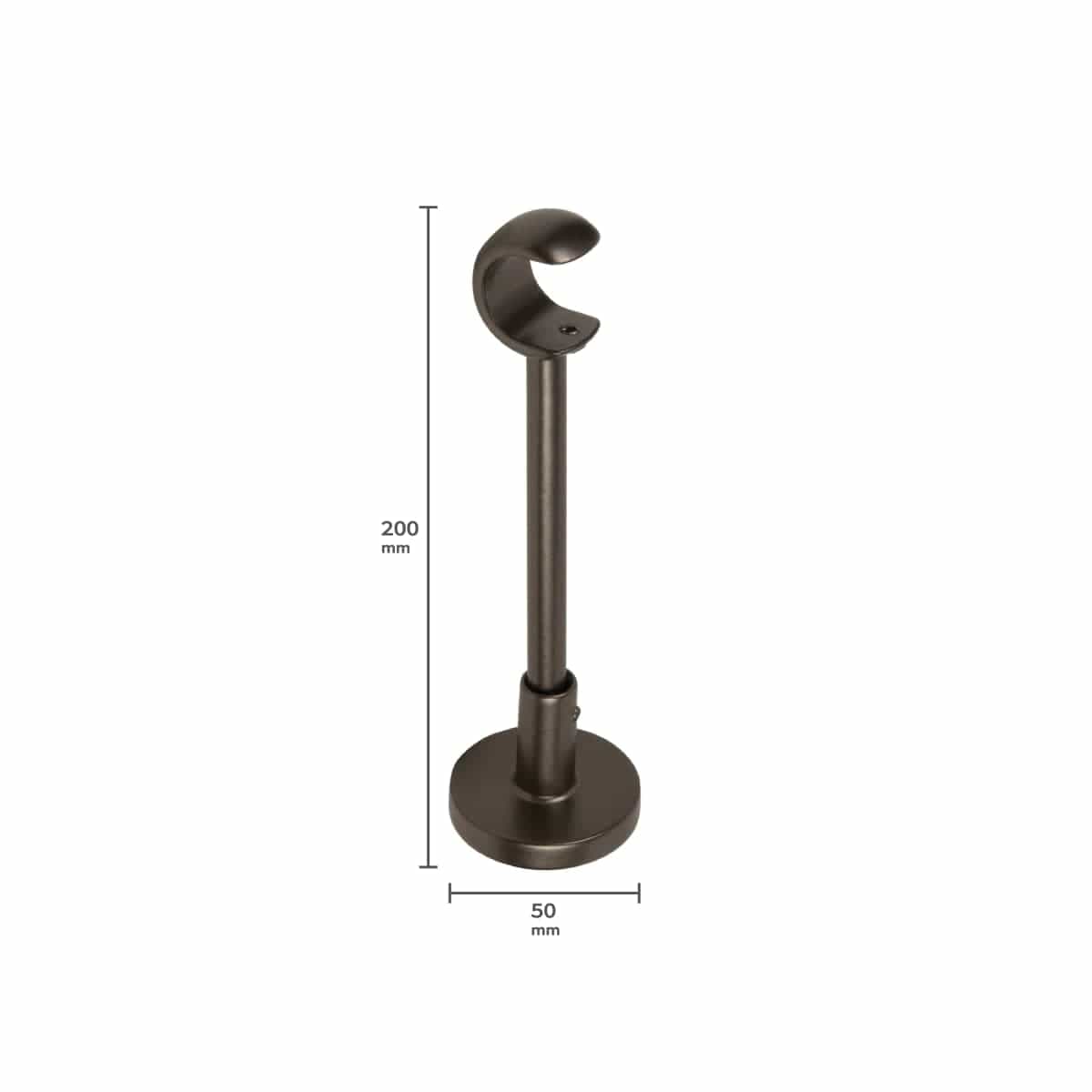 Bricocenter BRONZE METAL CHAMELEON OPEN STAND D20