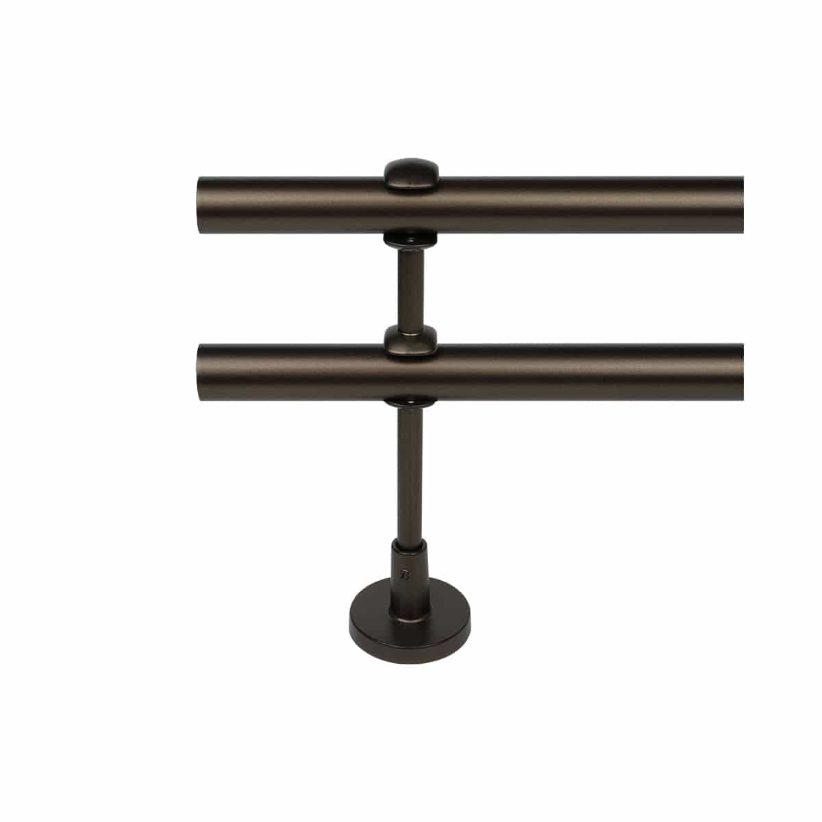 DOUBLE OPEN CHAMELEON METAL STAND BRONZE D20 - best price from Maltashopper.com BR480009172