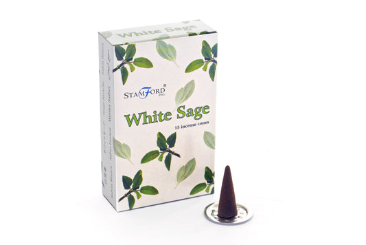 Bliss White Sage Cones