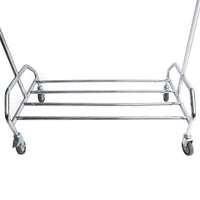 SPACEO ONE BAR METAL STAND WITH WHEELS W108CM X D53CM X H181CM - best price from Maltashopper.com BR410520312