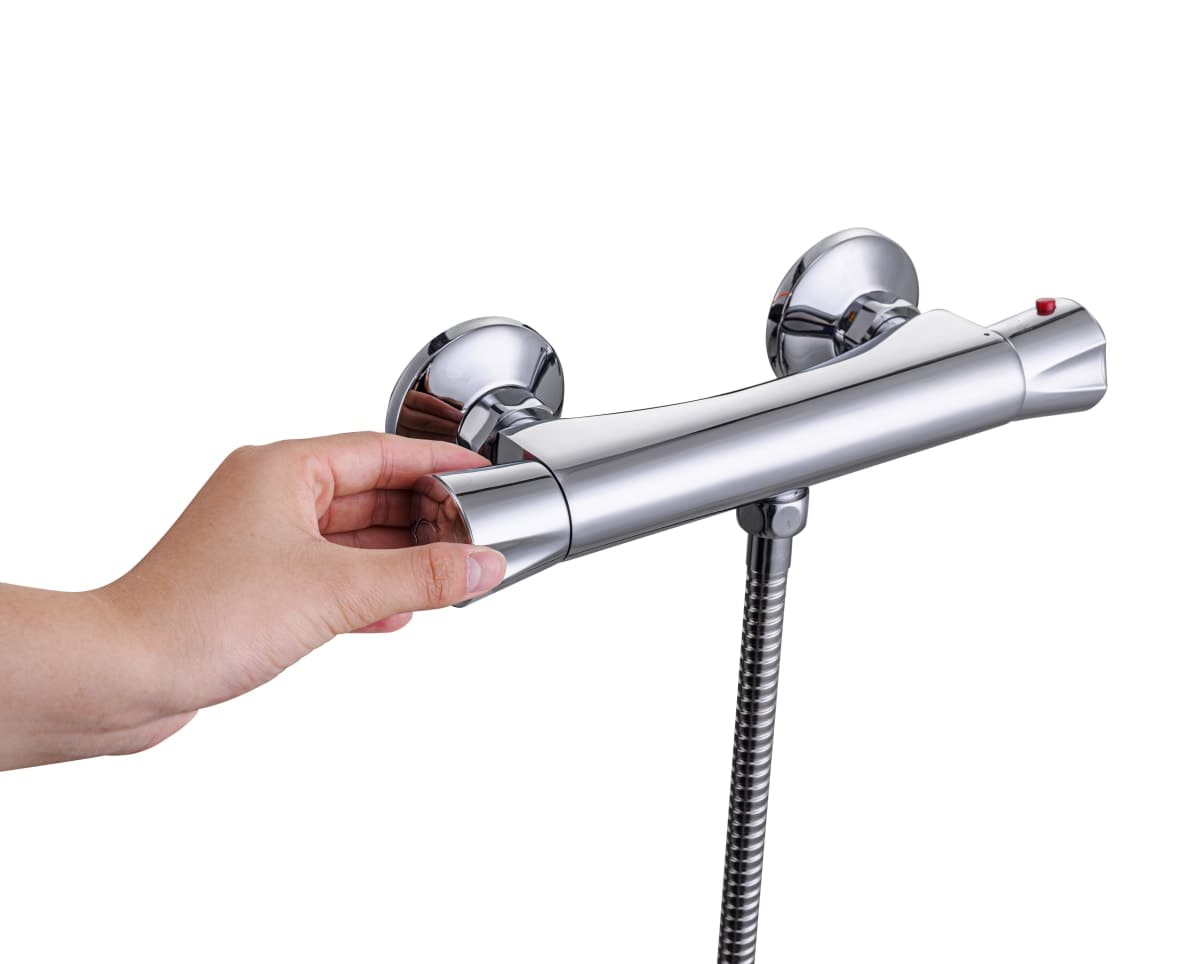 EXTERNAL THERMOSTATIC SHOWER MIXER NEREA - best price from Maltashopper.com BR430002741