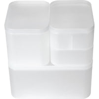 SET 7 TRANSPARENT CONTAINERS VARIOUS SIZES - SENSEA - Premium Standing baskets and containers from Bricocenter - Just €19.99! Shop now at Maltashopper.com