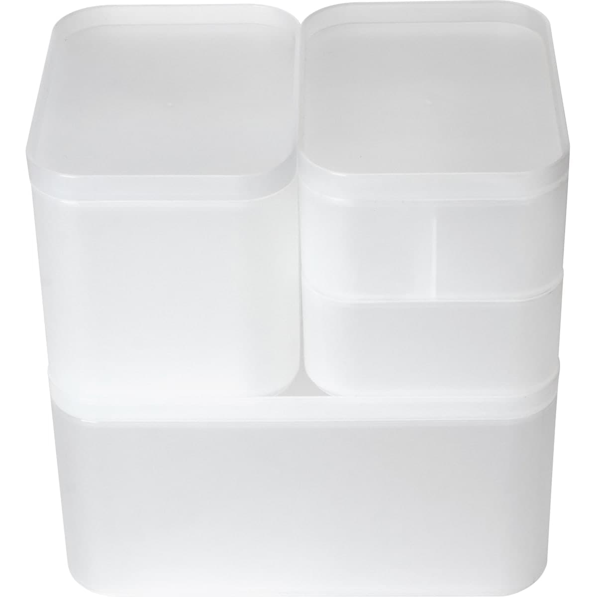 SET 7 TRANSPARENT CONTAINERS VARIOUS SIZES - SENSEA - Premium Standing baskets and containers from Bricocenter - Just €19.99! Shop now at Maltashopper.com