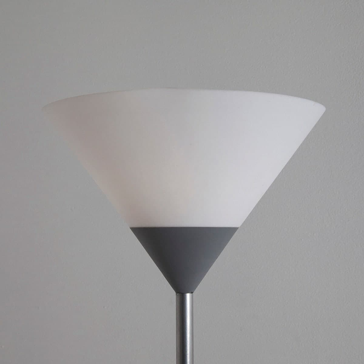 Bricocenter FLOOR LAMP BASIC SILVER H177 E14=40W E27=60W