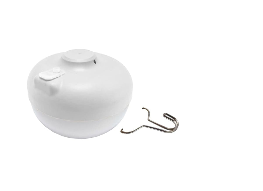 Bricocenter CHERRY OUTDOOR LAMP WHITE H12CM LED WARM LIGHT BATTERY OPERATED