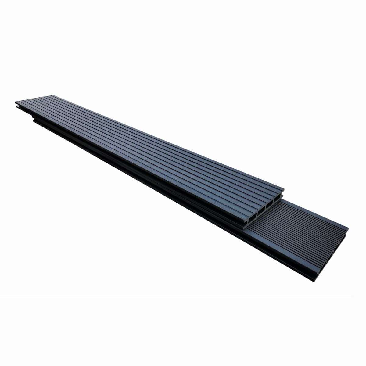 KYOTO DARK GREY NATERIAL COMPOSITE PLANK 240X14.5X2.1CM - best price from Maltashopper.com BR500012724