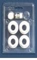 Bricocenter UNIVERSAL KIT FOR ALUMINUM RADIATOR FL42 1 X 3/8