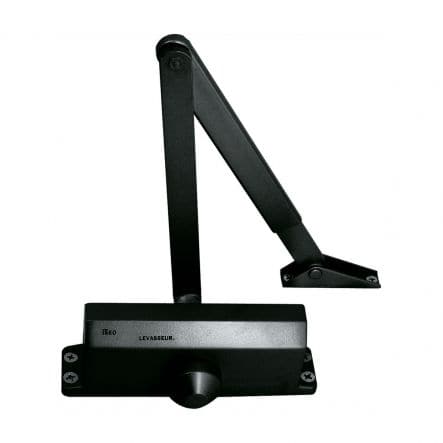 Bricocenter SPRING-LOADED DOOR PUSHER IL10 MULIFORZA 2-4 BLACK