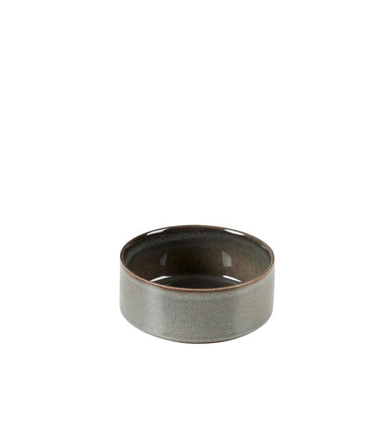 MINERAL GRAPHITE Gray bowl H 5 cm - Ø 12.7 cm - best price from Maltashopper.com CS667142
