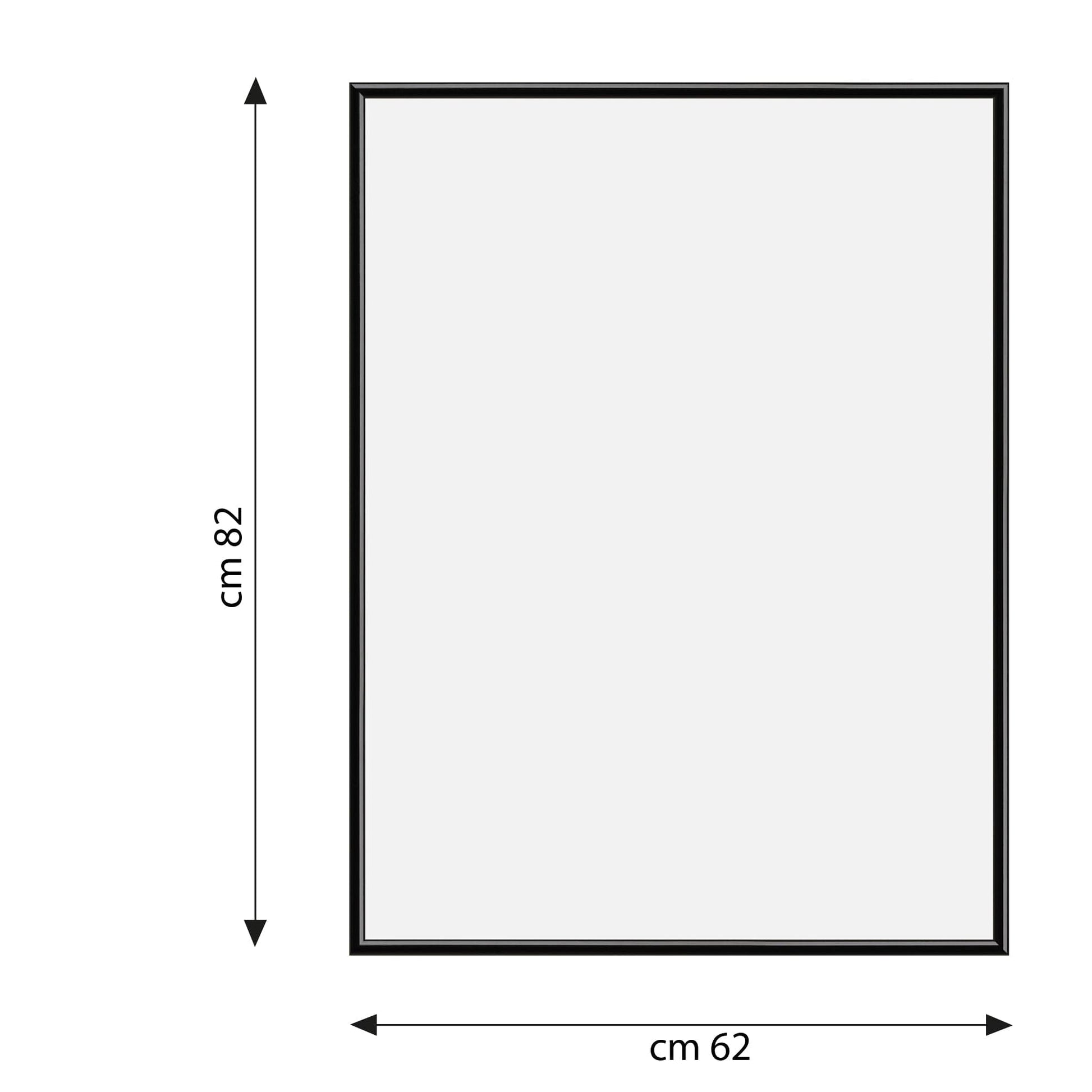 BOMBERINO FRAME 60X80 CM WOOD BLACK - best price from Maltashopper.com BR480730278