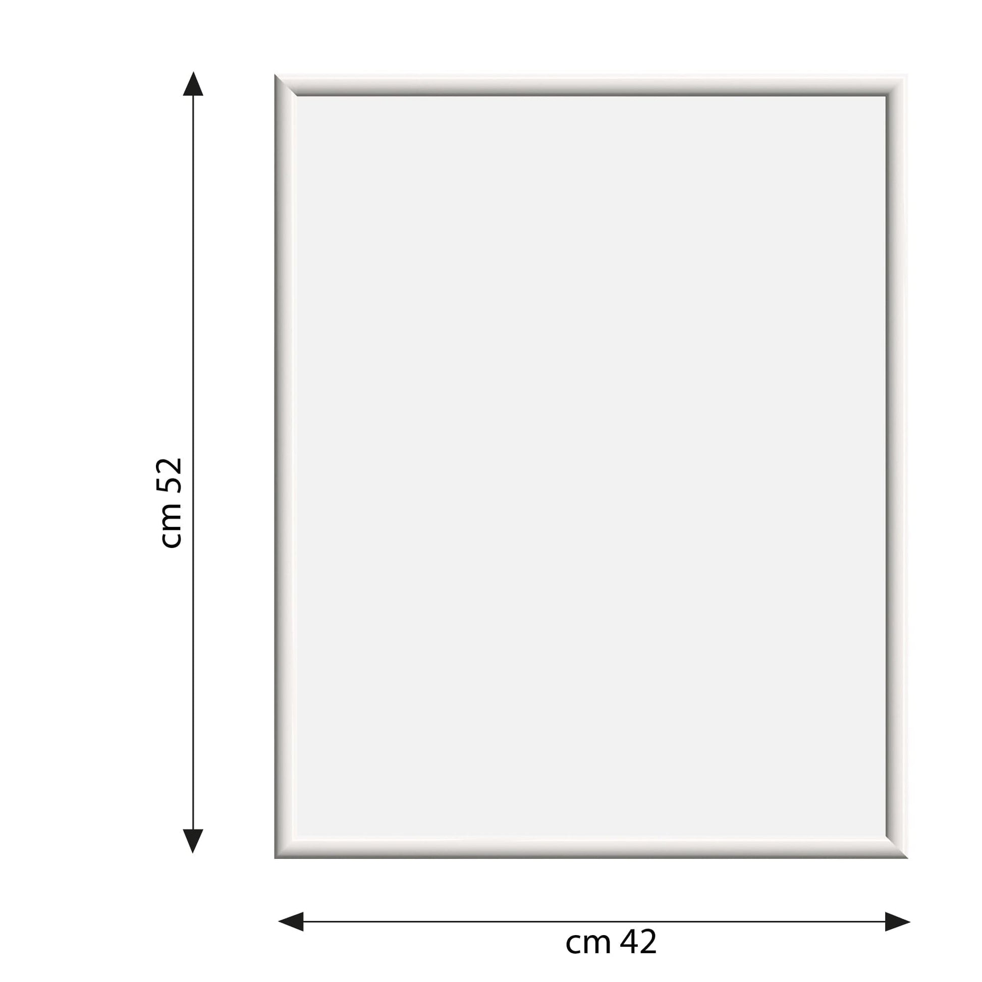BOMBERINO FRAME 40X50 CM WHITE WOOD - best price from Maltashopper.com BR480001969
