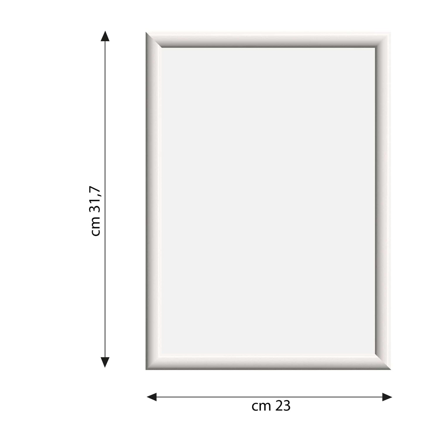 Bricocenter BOMBERINO FRAME 50X70 CM WOOD WHITE