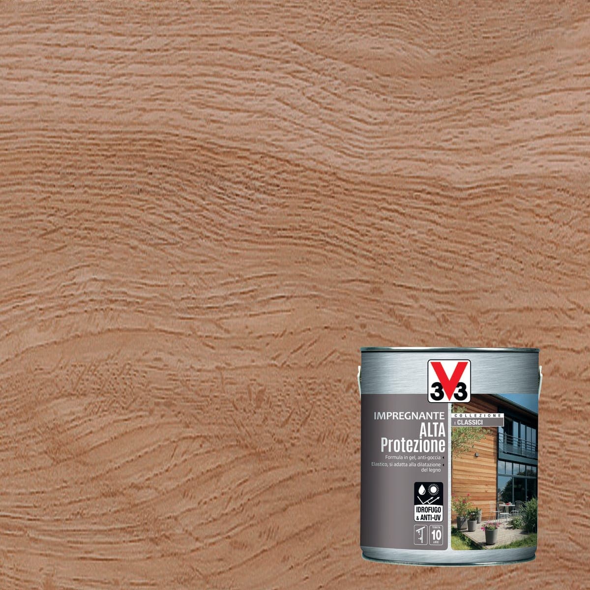 WATER-BASED WOOD PRESERVATIVE HIGH PROTECTION WALNUT 2.5LT
