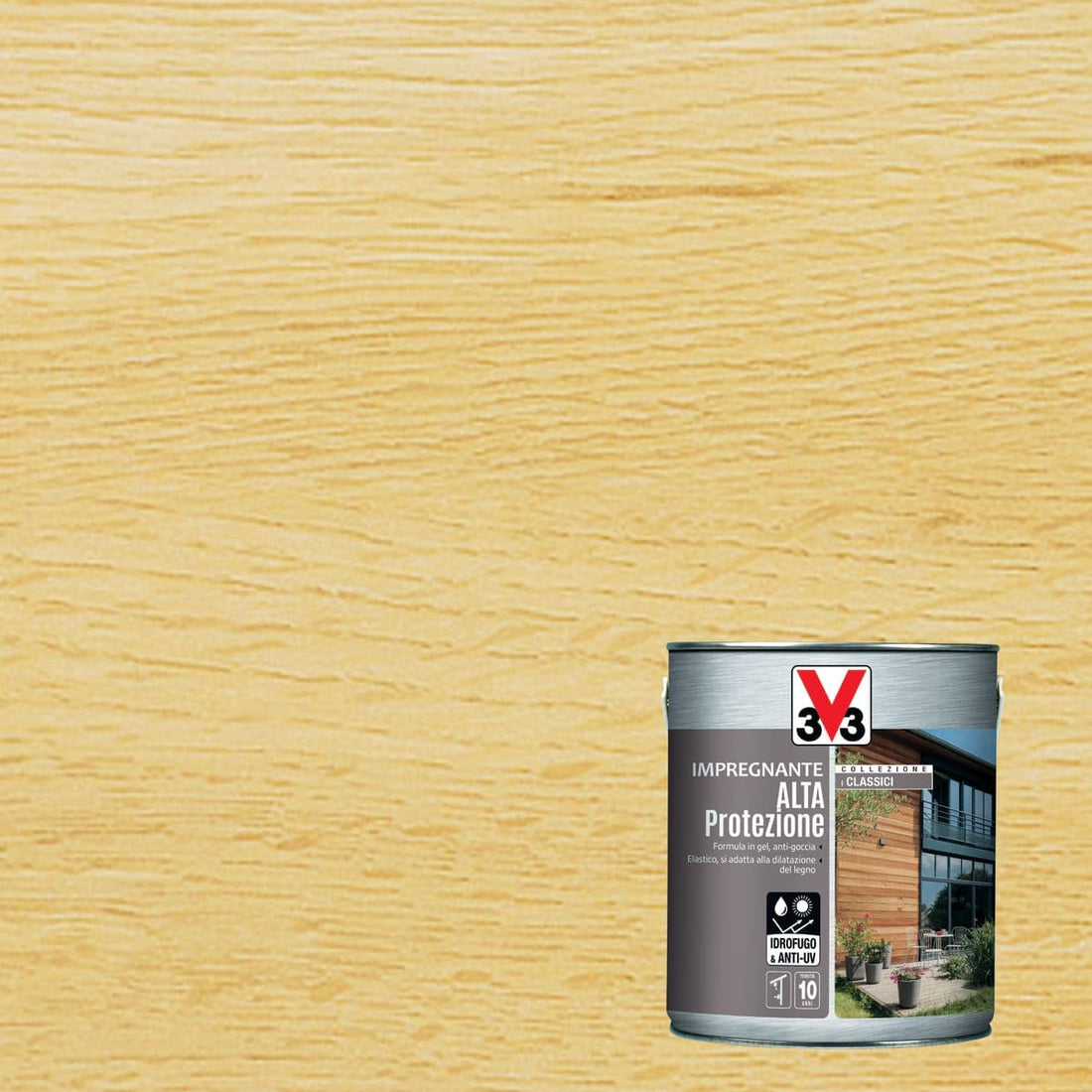 COLOURLESS HIGH PROTECTION WATER-BASED WOOD PRIMER 2.5 L - best price from Maltashopper.com BR470002027
