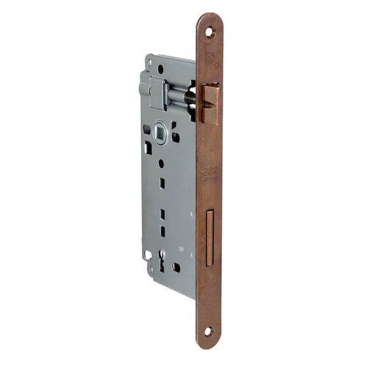 Bricocenter PATENT LOCK F22 CENTRE DISTANCE 90 MM ENTRY 30 MM ROUND EDGE BRONZED
