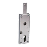 OVERHEAD DOOR LOCK SHAPED CYLINDER RIGHT/LEFT CENTRE DISTANCE 70 MM GALVANISED STEEL - best price from Maltashopper.com BR410210632