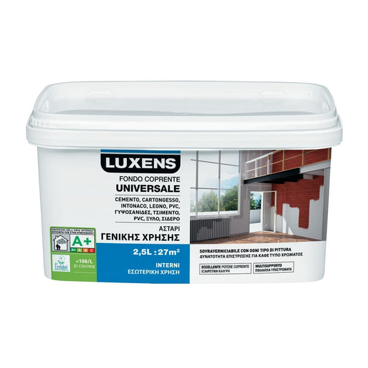 Bricocenter UNIVERSAL WATER-BASED PRIMER WHITE 2.5L LUXENS