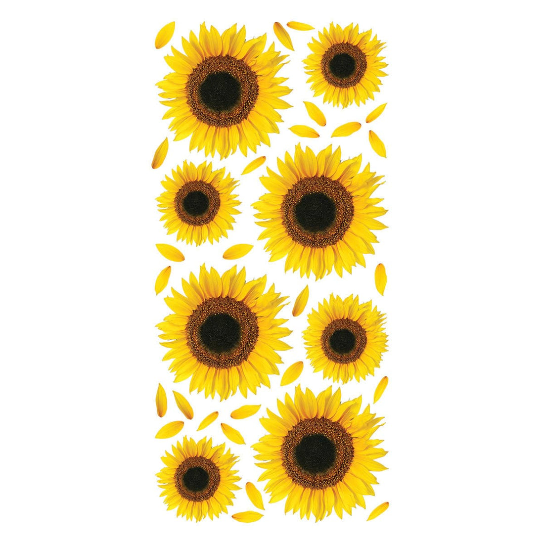 SUNFLOWERS CERAMIC STICKER 15.5X34 CM - best price from Maltashopper.com BR480000367