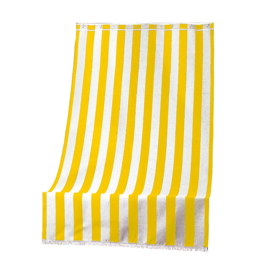 Bricocenter CARIBBEAN BALCONY AWNING 140X300 R/YELLOWC/HOOKS