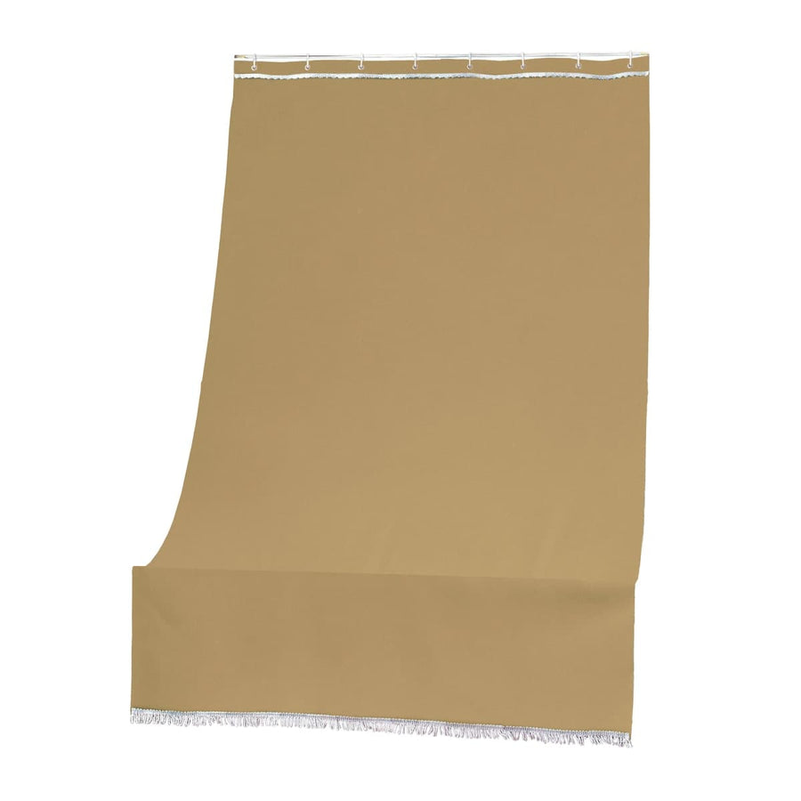 Bricocenter CARIBBEAN BALCONY AWNING 140X300 BEIGE W/HANGINGS AND HOOKS