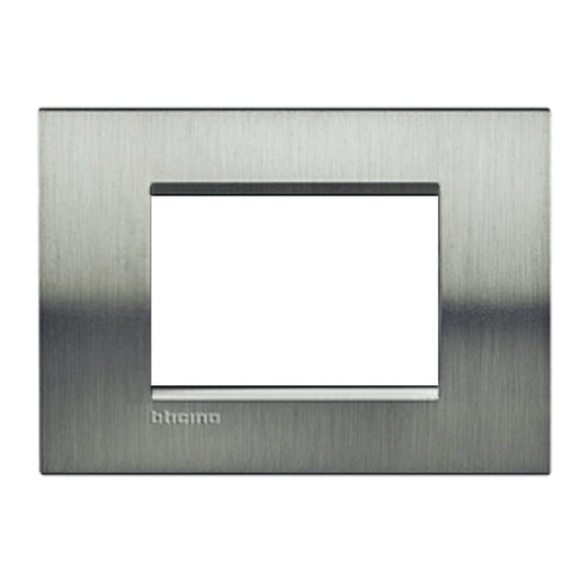 Bricocenter LIVING LIGHT 3 PLACE PLATE BRUSHED STEEL