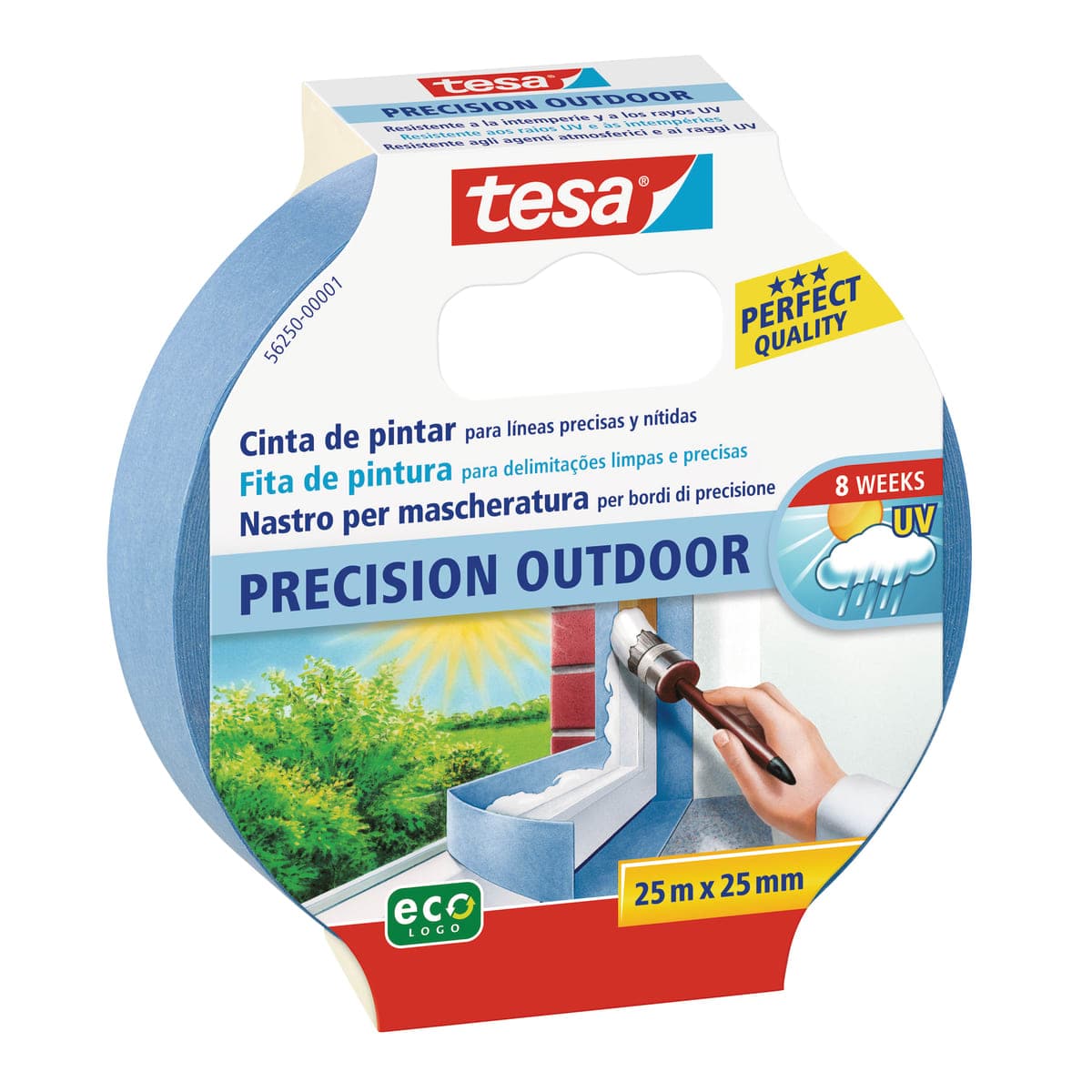 PRECISION OUTDOOR TAPE 25MTX 25MM LIGHT BLUE - best price from Maltashopper.com BR470003702