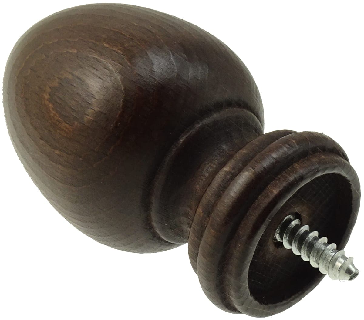 PASOLINI FINIALS WOOD WALNUT D28 CM - best price from Maltashopper.com BR480009678