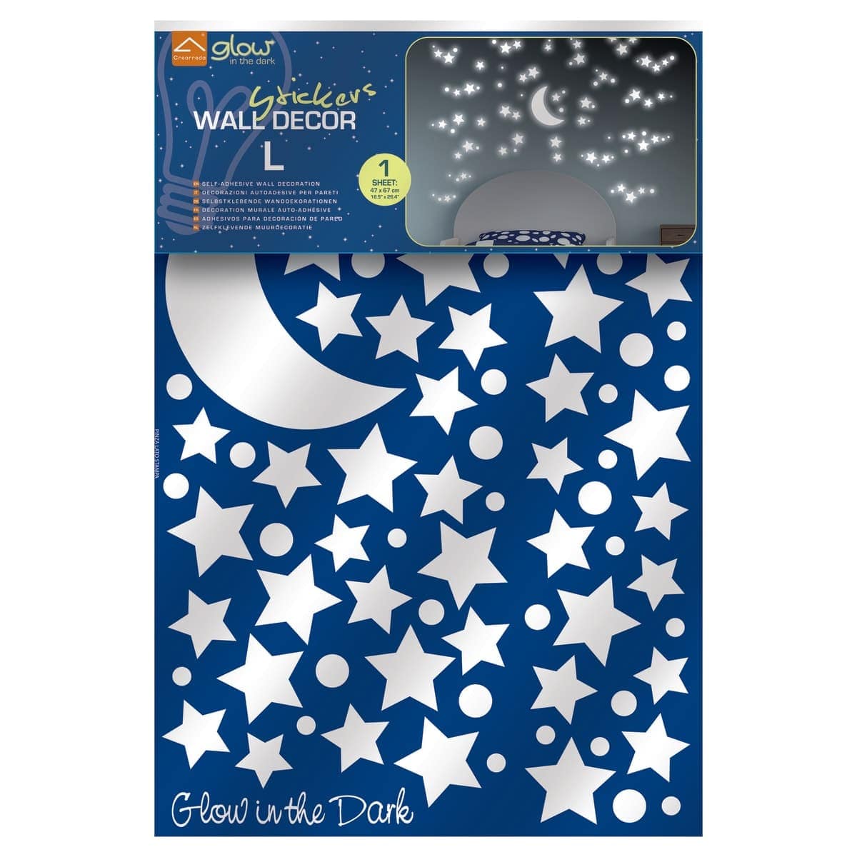 Bricocenter STARRY NIGHT STICKER 47.5X67 CM