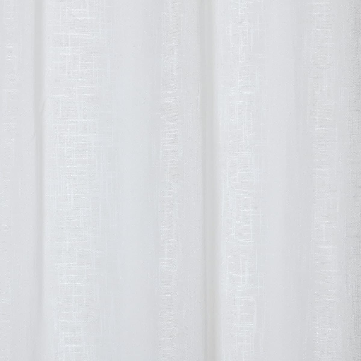 INFINI WHITE OPAQUE CURTAIN 140X280 CM WITH EYELETS - best price from Maltashopper.com BR480007998
