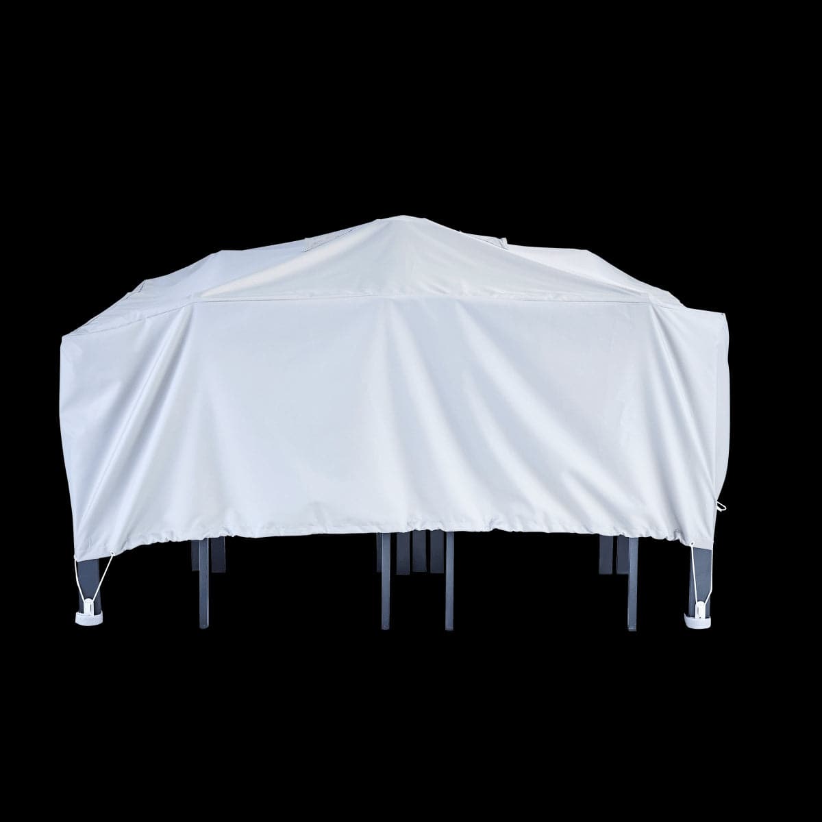 COVER FOR RECTANGULAR TABLE 170X110X60 LIGHT GREY - best price from Maltashopper.com BR500013664