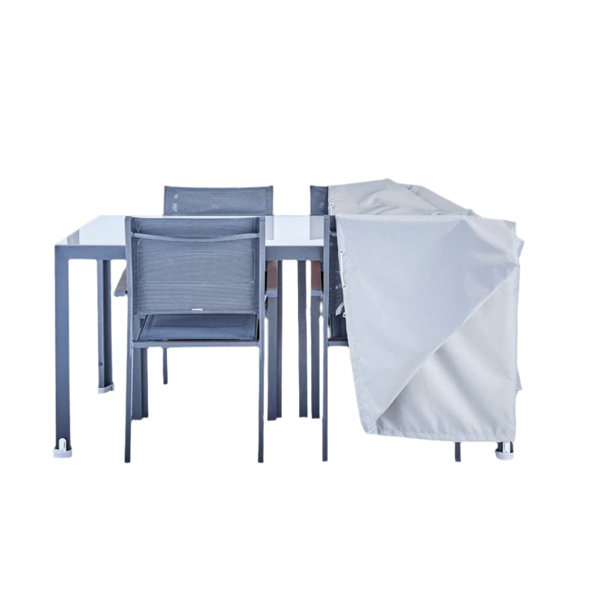 Bricocenter COVER FOR RECTANGULAR TABLE 170X110X60 LIGHT GREY