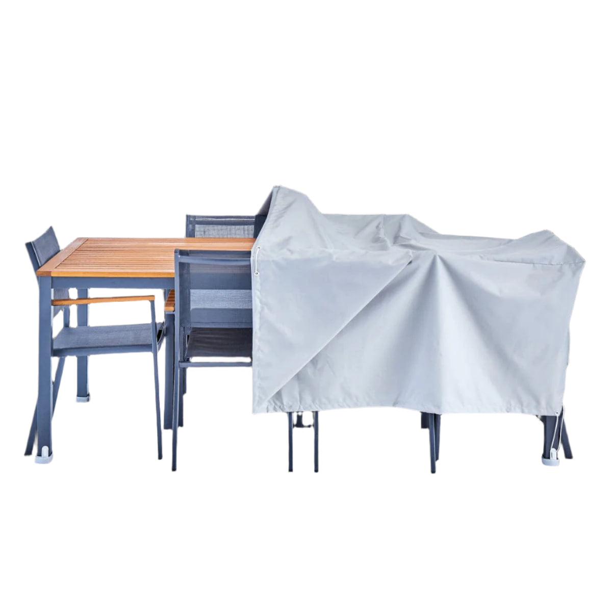 Bricocenter COVER FOR RECTANGULAR TABLE 200X130X60 LIGHT GREY