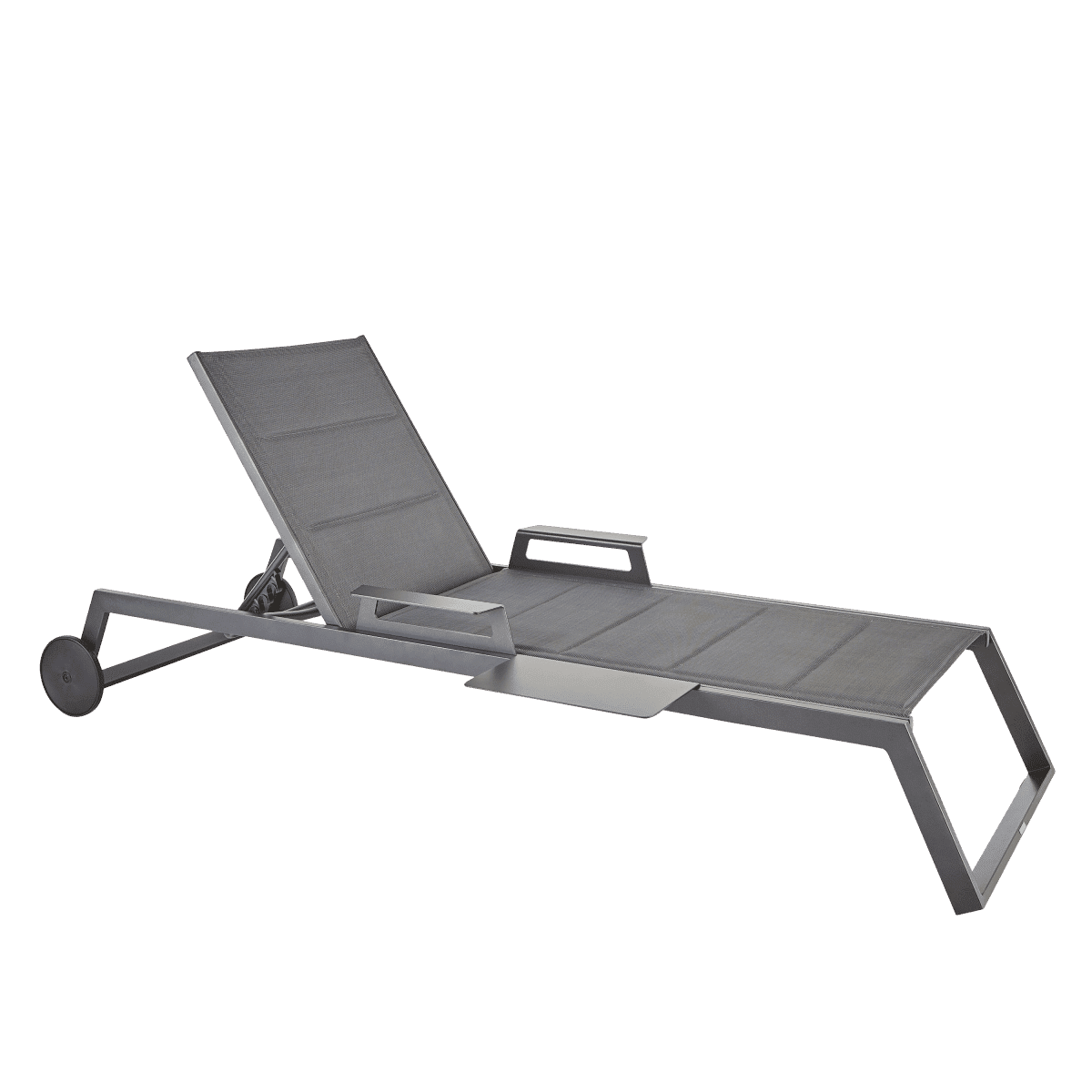 BED ODYSSEA II NATERIAL Aluminum, textilene, padded, anthracite - best price from Maltashopper.com BR500013570