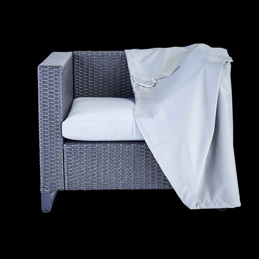 COVER FOR ARMCHAIR 75X75X60 LIGHT GREY - best price from Maltashopper.com BR500013669