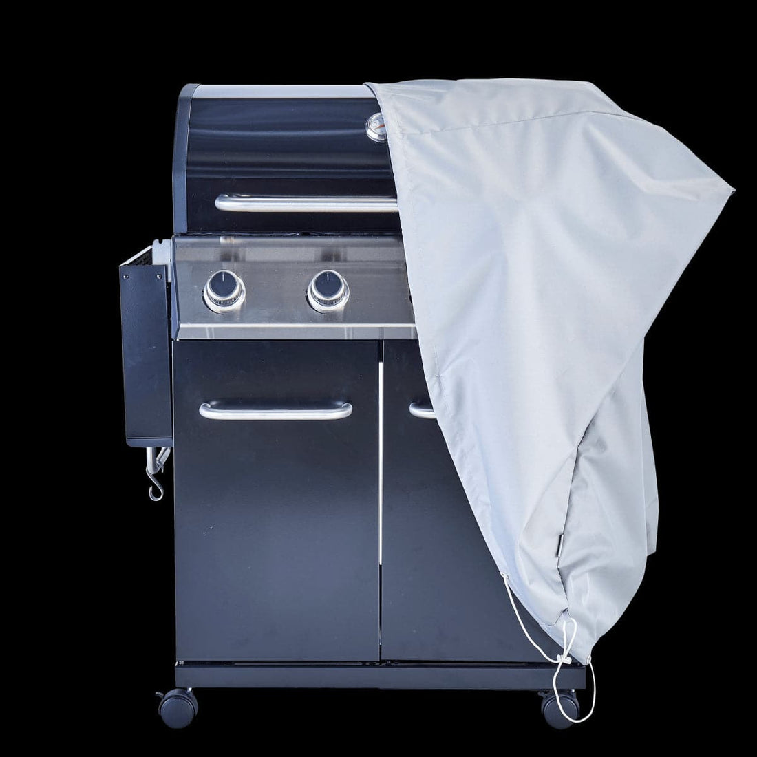 COVER FOR GAS BBQ WITH 4 BURNERS 96X57X97CM LIGHT GREY - best price from Maltashopper.com BR500013677