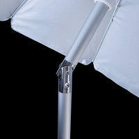 VALI NATERIAL BEACH UMBRELLA D.200 POLYESTER 160G SAGE GREEN - best price from Maltashopper.com BR500013615