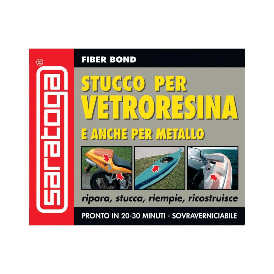 Bricocenter TWO-COMPONENT FIBREGLASS PUTTY 125 ML