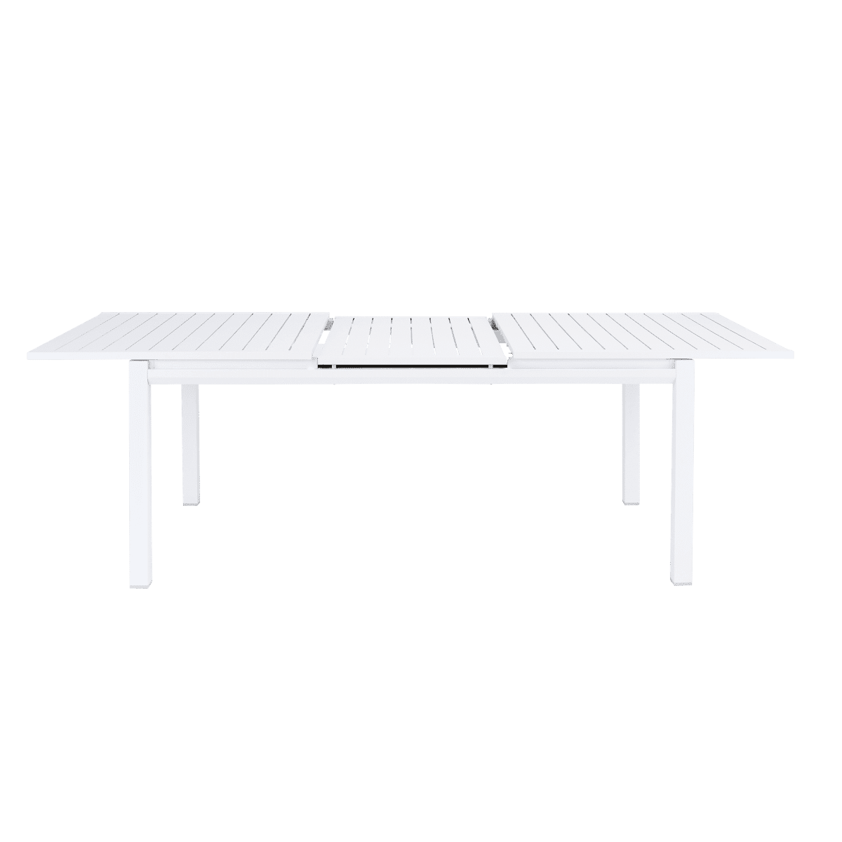 ODYSSEA II EASY NATERIAL Table 180/240X100 white aluminum - best price from Maltashopper.com BR500013567