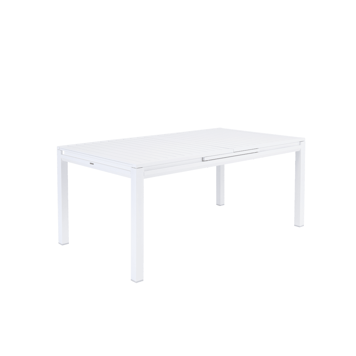 ODYSSEA II EASY NATERIAL Table 180/240X100 white aluminum - Premium Garden Tables from Bricocenter - Just €912.99! Shop now at Maltashopper.com