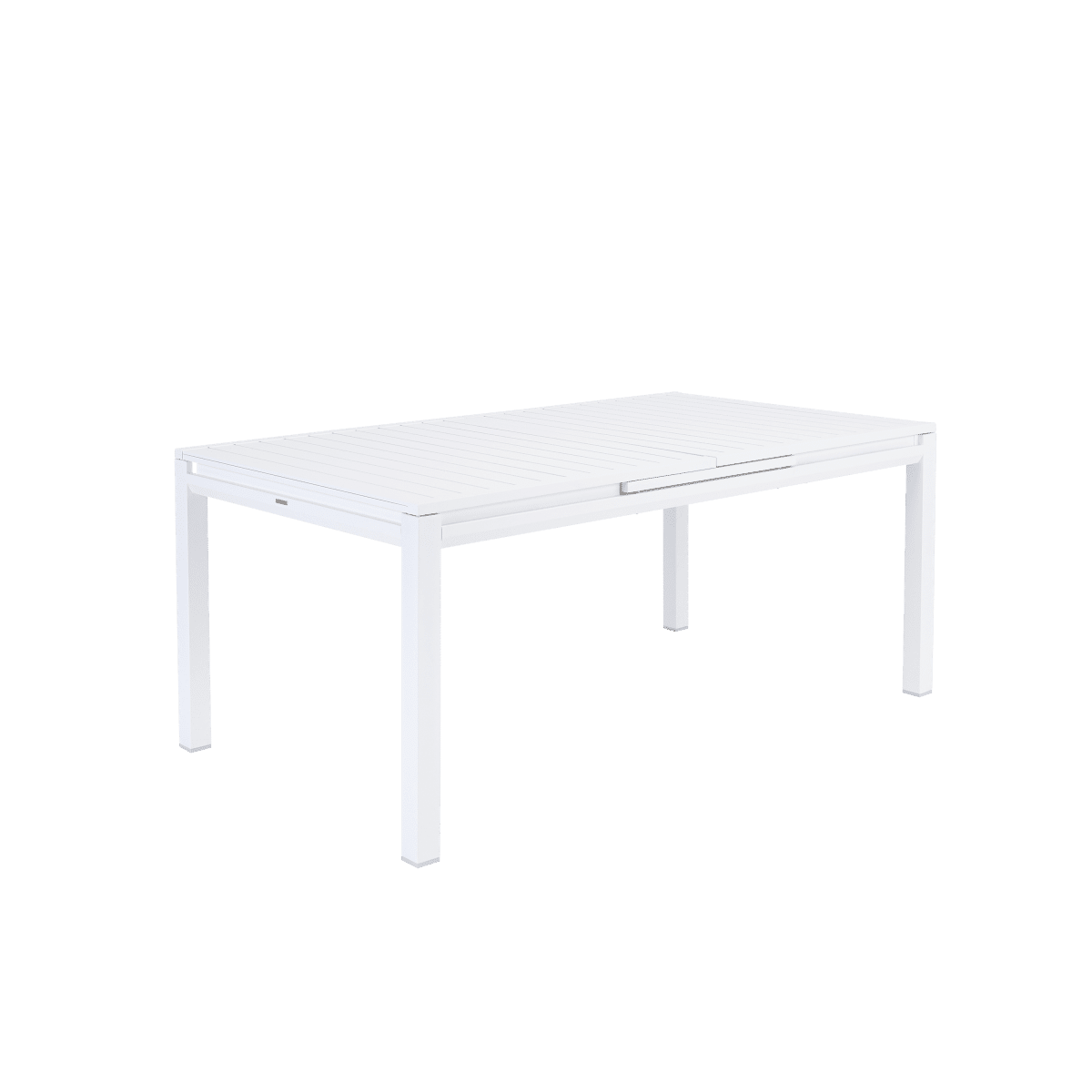 ODYSSEA II EASY NATERIAL Table 180/240X100 white aluminum - best price from Maltashopper.com BR500013567