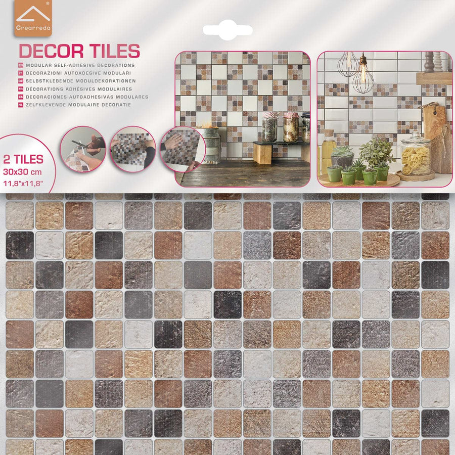 Bricocenter BROWN TILE STICKERS
