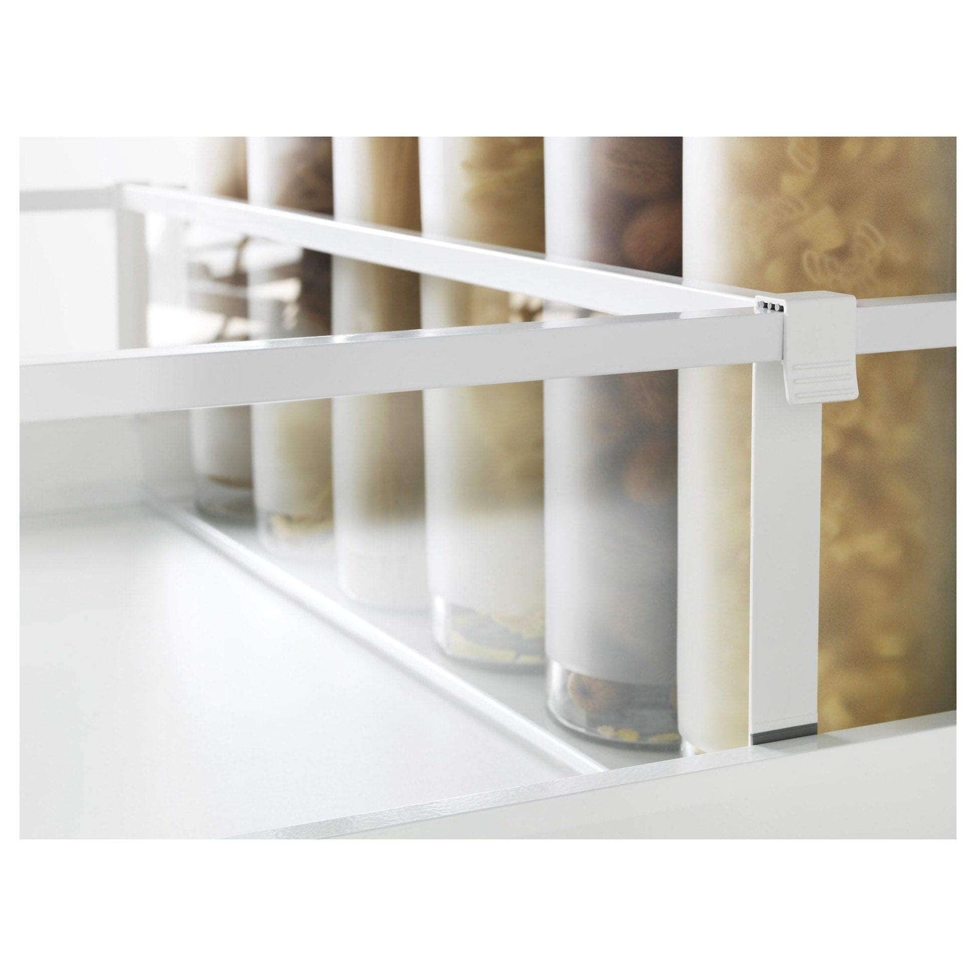 MAXIMERA Divider for high drawer - white/transparent 80 cm , - best price from Maltashopper.com 40242747