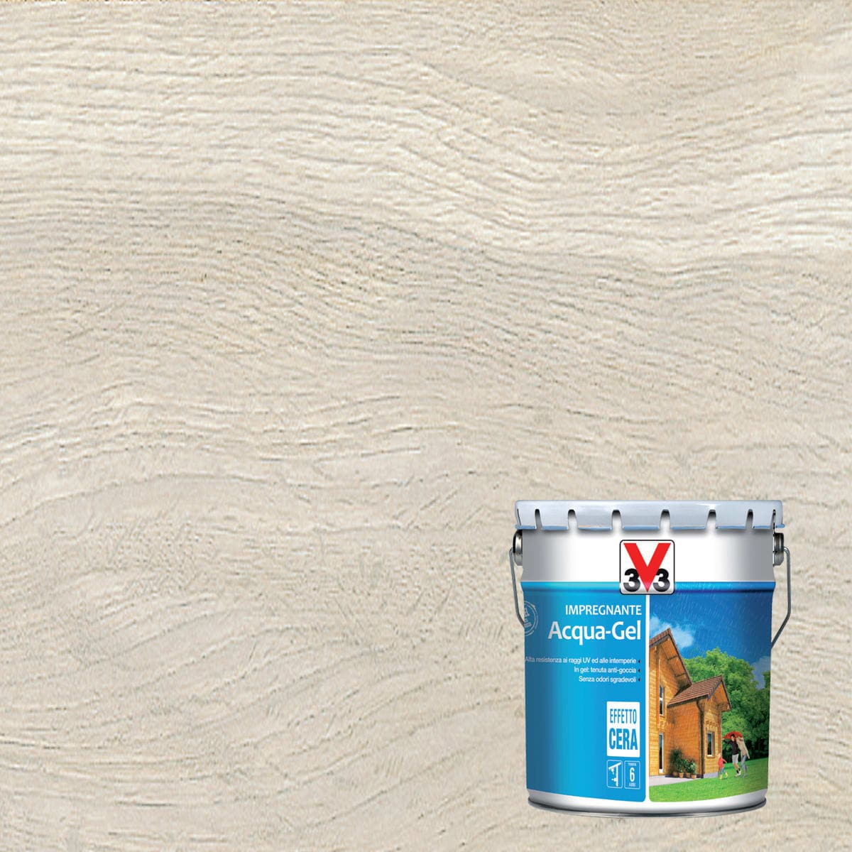 WOOD IMPREGNATING AGENT WATER GEL WHITE 10LT