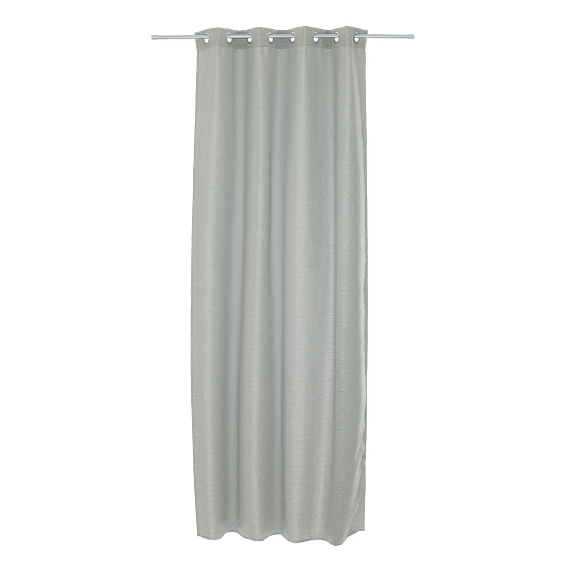OPAQUE SILVER CURTAIN 140X280 CM WITH EYELETS - best price from Maltashopper.com BR480007412