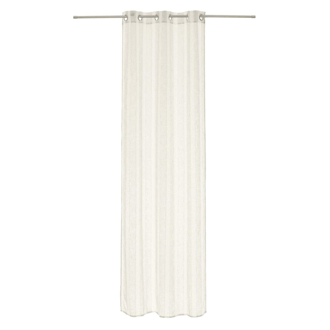 VANESSA GREY STONE FILTER CURTAIN 140X280 WITH EYELETS - best price from Maltashopper.com BR480007440