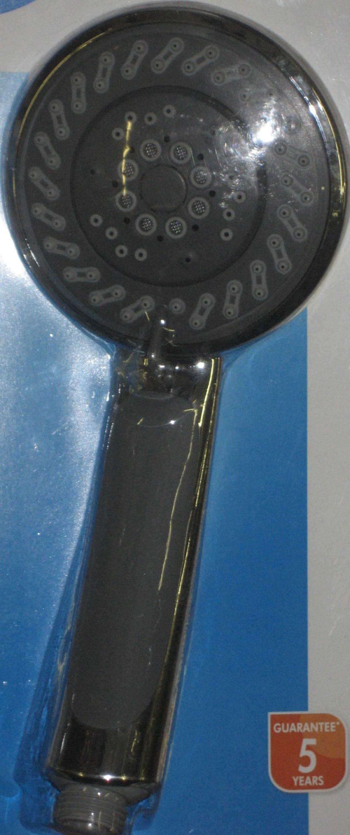 Bricocenter HAND SHOWER 5 JETS CHROME DIA 10CM EASY CLEAN