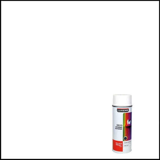 Bricocenter GLOSSY WHITE SPRAY 400ML RAL9010 LUXENS