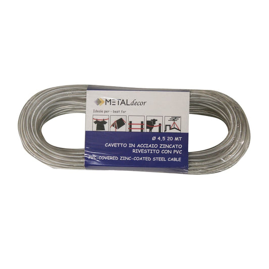Bricocenter GALVANISED PVC CABLE D.5 MT20
