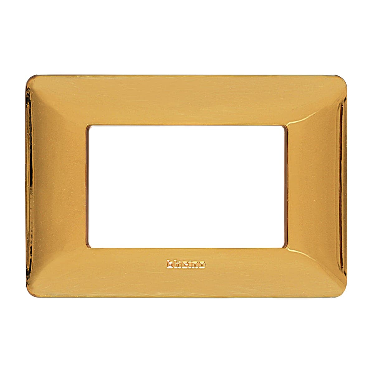MATIX PLATE 3 PLACES POLISHED GOLD - best price from Maltashopper.com BR420100039