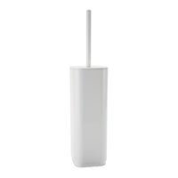 TOILET BRUSH HOLDER WHITE PLASTIC - SQUARE - best price from Maltashopper.com BR430000193